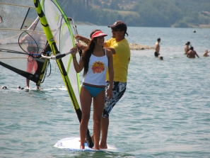 corso principianti windsurf toscana firenze